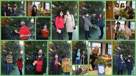 Szeretet süteményt kaptak a Hétvezér, a Kossuth és a Széna Téri Általános Iskola munkatársai